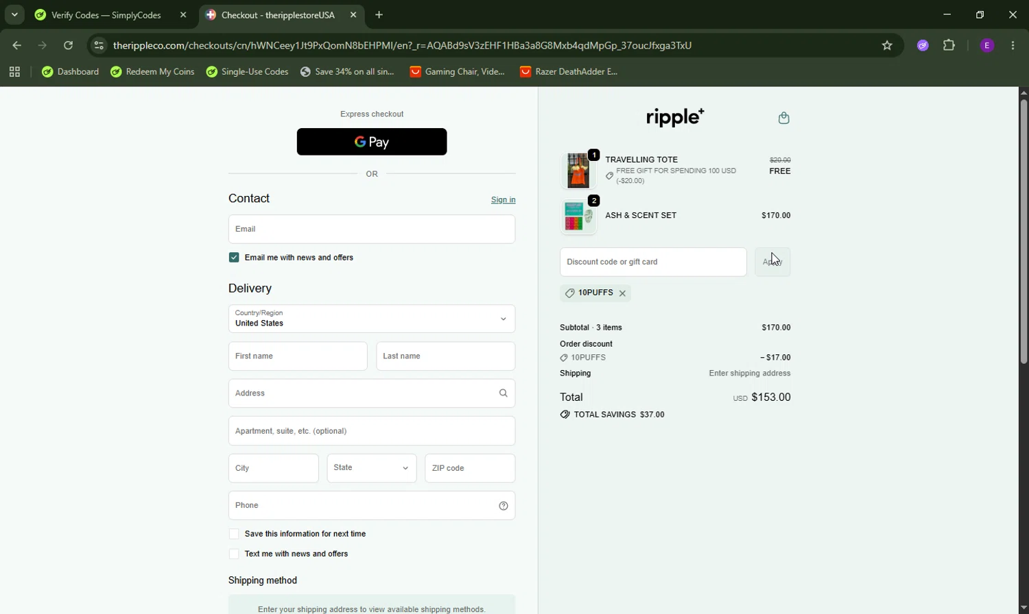 ripple vape discount code ripple+ Promo Codes