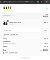 GOOGLE-GETME-10 coupon verification screenshot