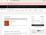 ART500 coupon verification screenshot