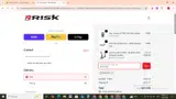 Risk Racing coupon verification screenshot