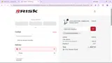 Risk Racing coupon verification screenshot