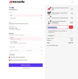 Risk Racing coupon verification screenshot