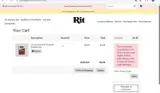 Rit Dye coupon verification screenshot