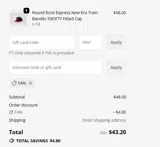Quad Cities River Bandits coupon verification screenshot