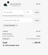 Quad Cities River Bandits coupon verification screenshot