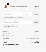 Quad Cities River Bandits coupon verification screenshot