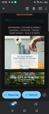 Flowers20 coupon verification screenshot