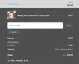 10OFF coupon verification screenshot