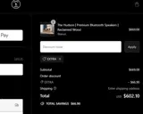 EXTRA coupon verification screenshot