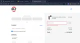 RLT Home coupon verification screenshot