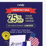 LABOR25 coupon verification screenshot