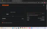 ROAMSHIPPING coupon verification screenshot