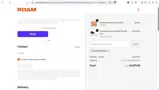 ROAMSHIPPING coupon verification screenshot