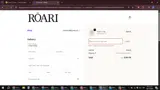 ROARI coupon verification screenshot