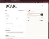 ROARI coupon verification screenshot