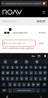 HOTDEALS20 coupon verification screenshot