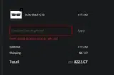 TAKE20 coupon verification screenshot
