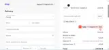 WELCOME10 coupon verification screenshot