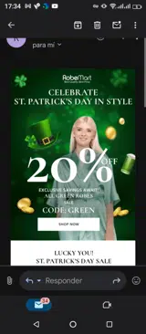 Green coupon verification screenshot
