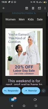 Laborday coupon verification screenshot