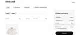 Roberto Cavalli UK coupon verification screenshot