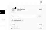 TIMECLEARJUNY coupon verification screenshot