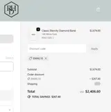 EMAIL10 coupon verification screenshot