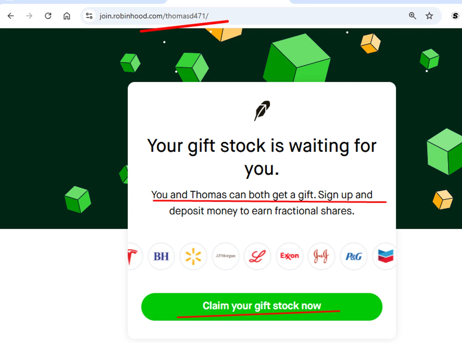 Robinhood Wallet promo code screenshot showing code thomasd471 applied at Robinhood Wallet checkout page. Uploaded by SimplyCodes community member morella687 on Jan 29, 2026