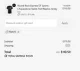 Rochester Red Wings coupon verification screenshot