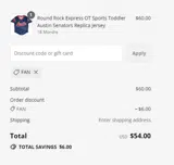 Rochester Red Wings coupon verification screenshot