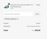 Rochester Red Wings coupon verification screenshot