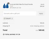Rochester Red Wings coupon verification screenshot