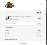 Rochester Red Wings coupon verification screenshot