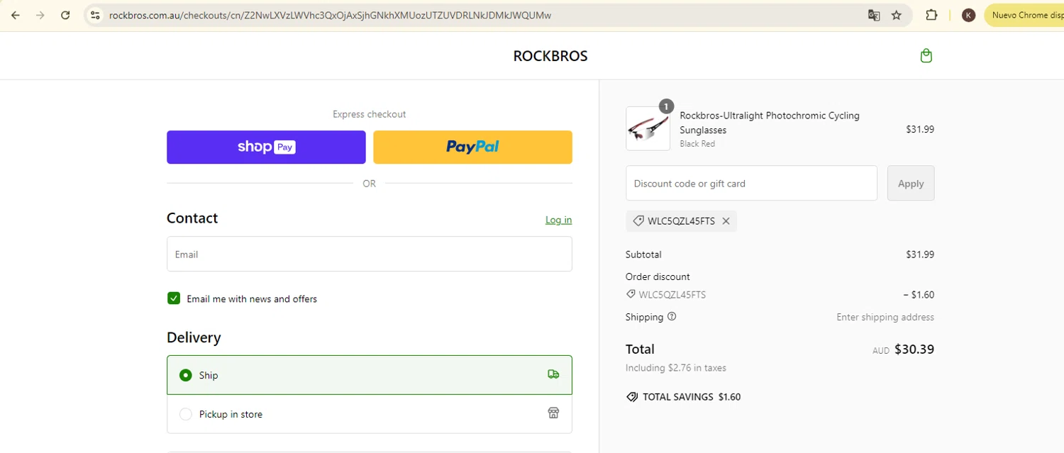 how to use Rockbros coupons