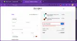 OURGIFTTOYOU2025 coupon verification screenshot