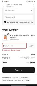 Rock N Roll It coupon verification screenshot