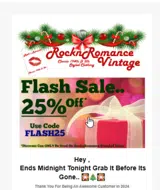 flash25 coupon verification screenshot