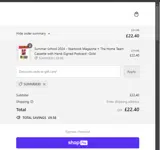 Rock Sound coupon verification screenshot