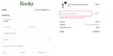 Rocky Mountain Soap coupon verification screenshot
