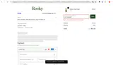 Rocky Mountain Soap coupon verification screenshot
