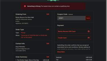Rocky Rococo Promo Codes - 20% Off (2 Verified) Feb 2026
