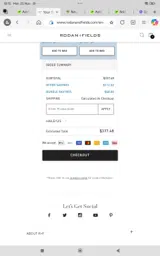 Hailey25 coupon verification screenshot
