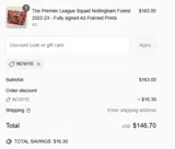 Rogues' Gallery coupon verification screenshot