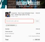 MOTHERS coupon verification screenshot