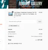 Rogues' Gallery coupon verification screenshot