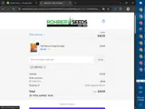 Rohrer Seeds coupon verification screenshot