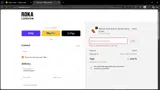 Roka London coupon verification screenshot