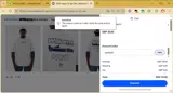 Williams Racing coupon verification screenshot