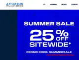 Williams Racing coupon verification screenshot