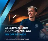 Williams Racing coupon verification screenshot